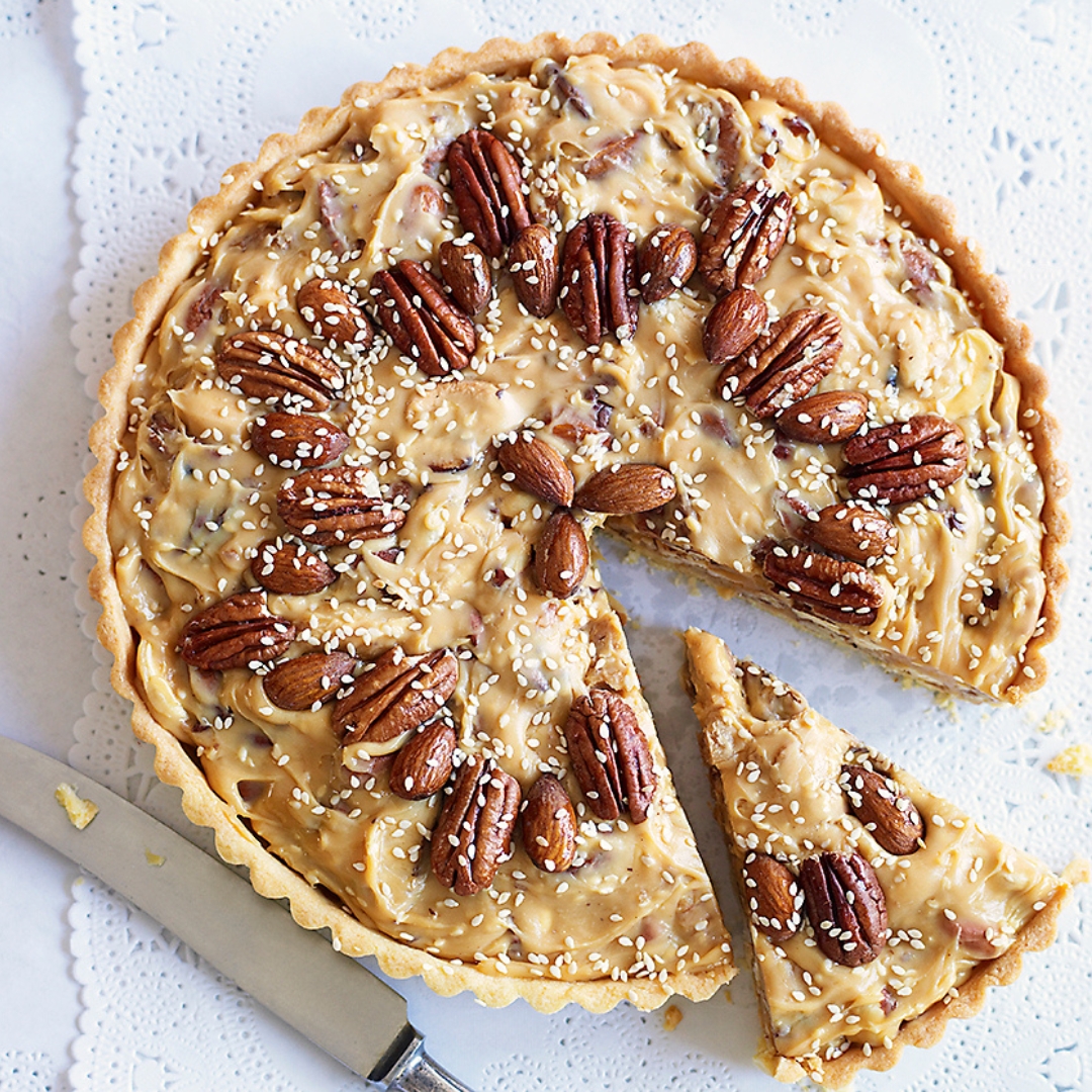 Julie Goodwin’s condensed milk caramel tart