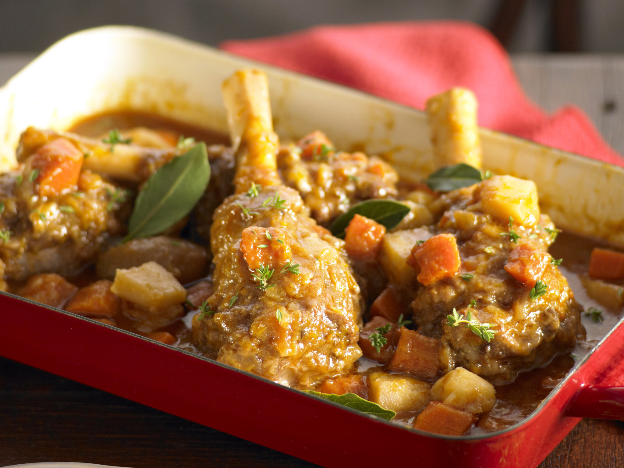 Lamb shanks with vegetables | Women's Weekly Food