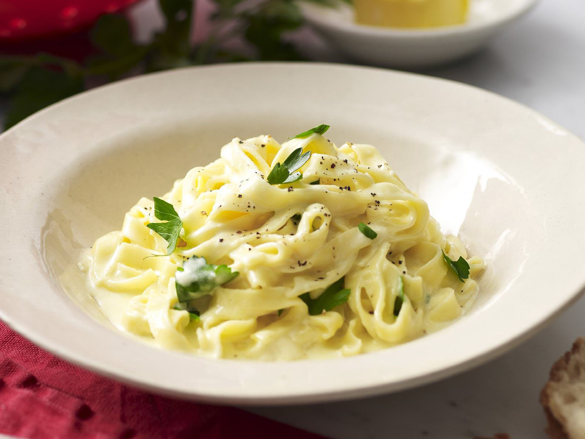 Fettuccine alfredo
