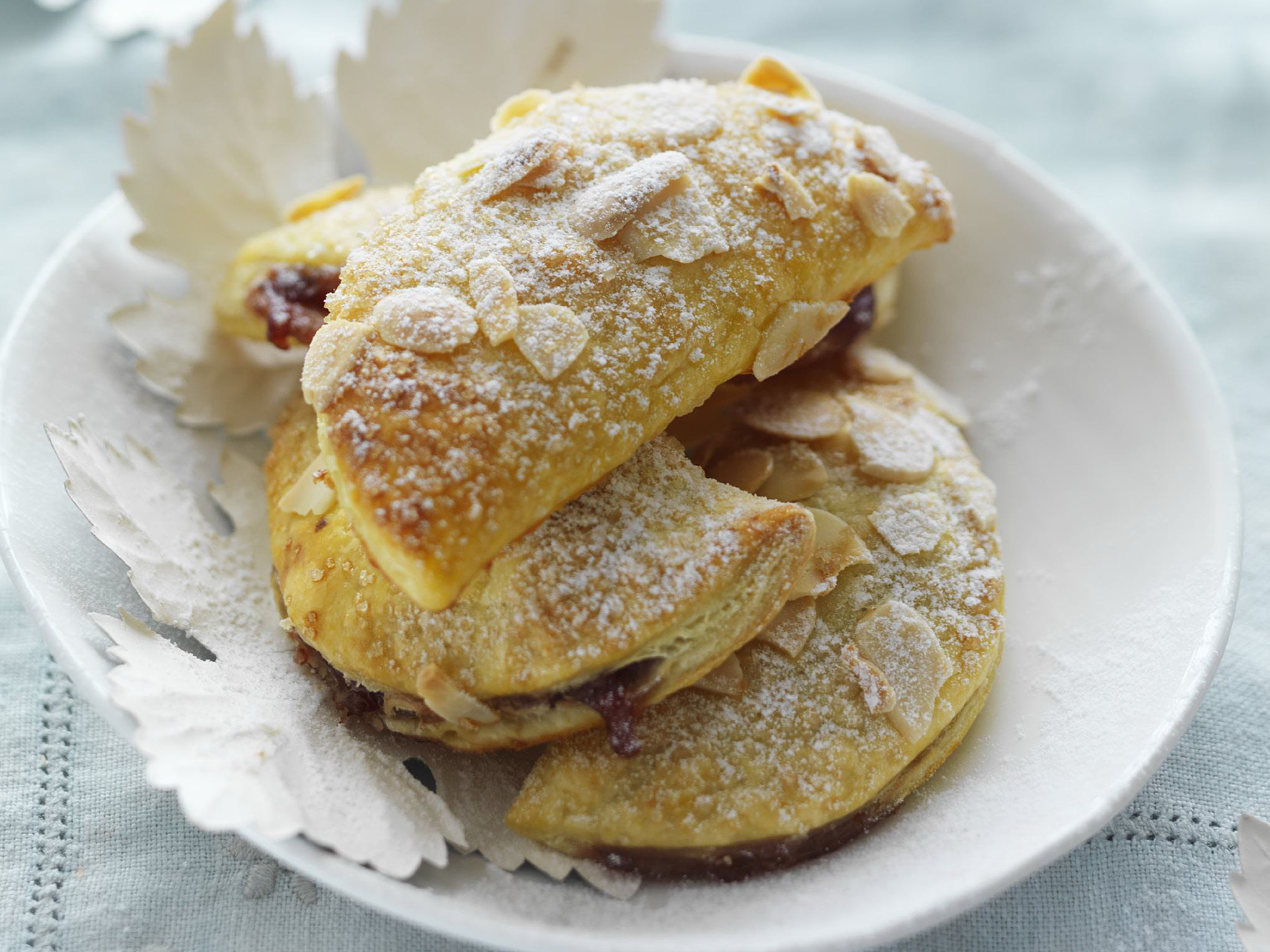 PLUM AND ALMOND Turnovers