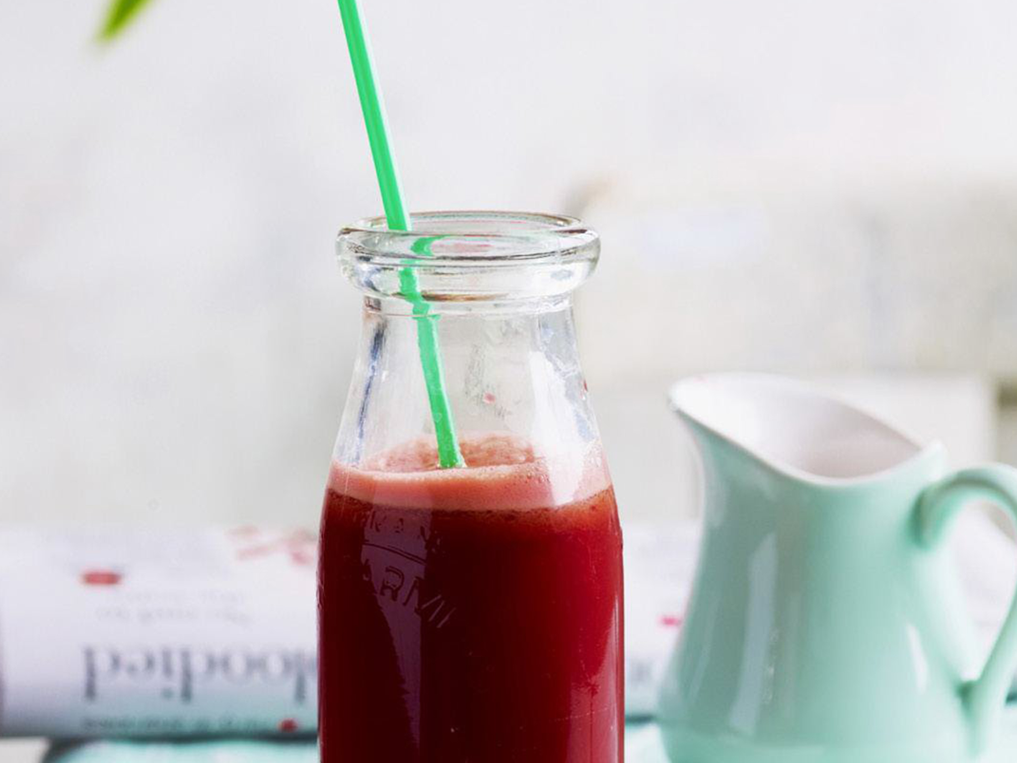 beetroot, carrot and ginger juice