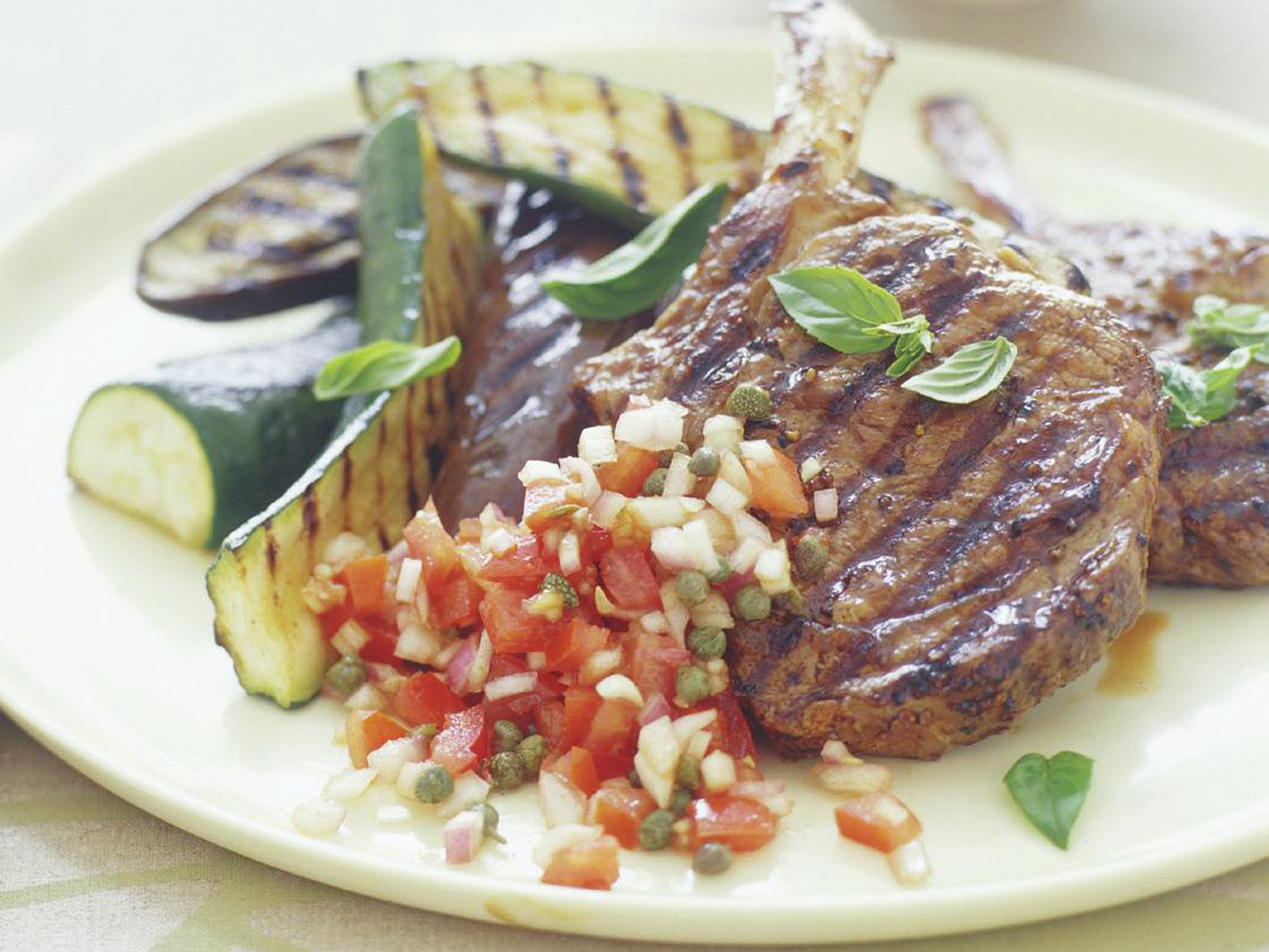Veal with tomato and caper salsa | Women's Weekly Food