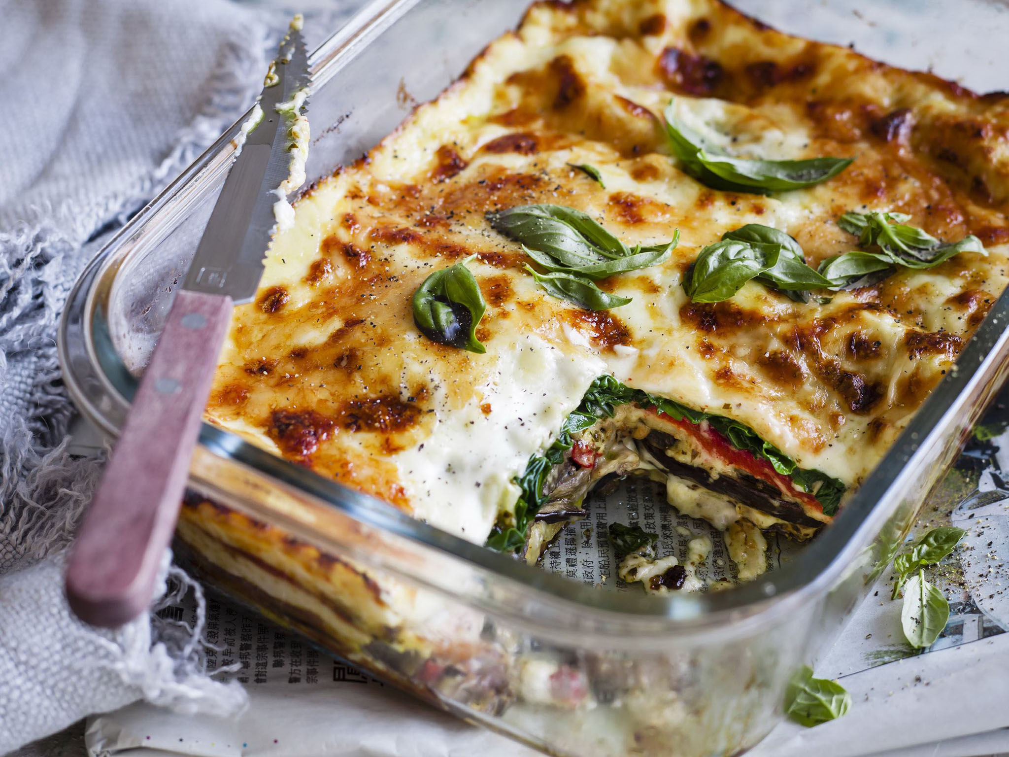 vegetarian lasagne recipes