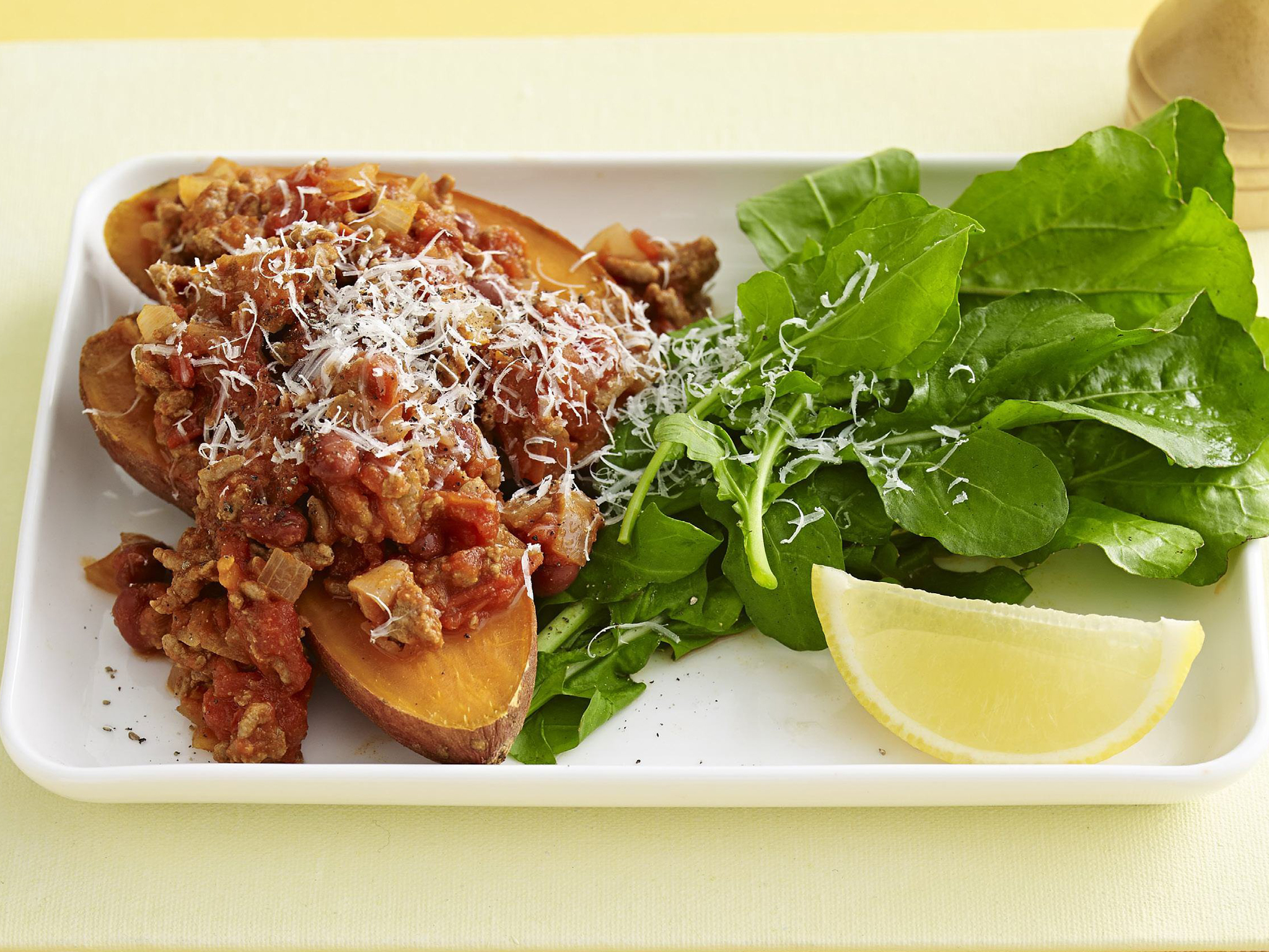 Turkey chilli con carne filled kumara | Women's Weekly Food