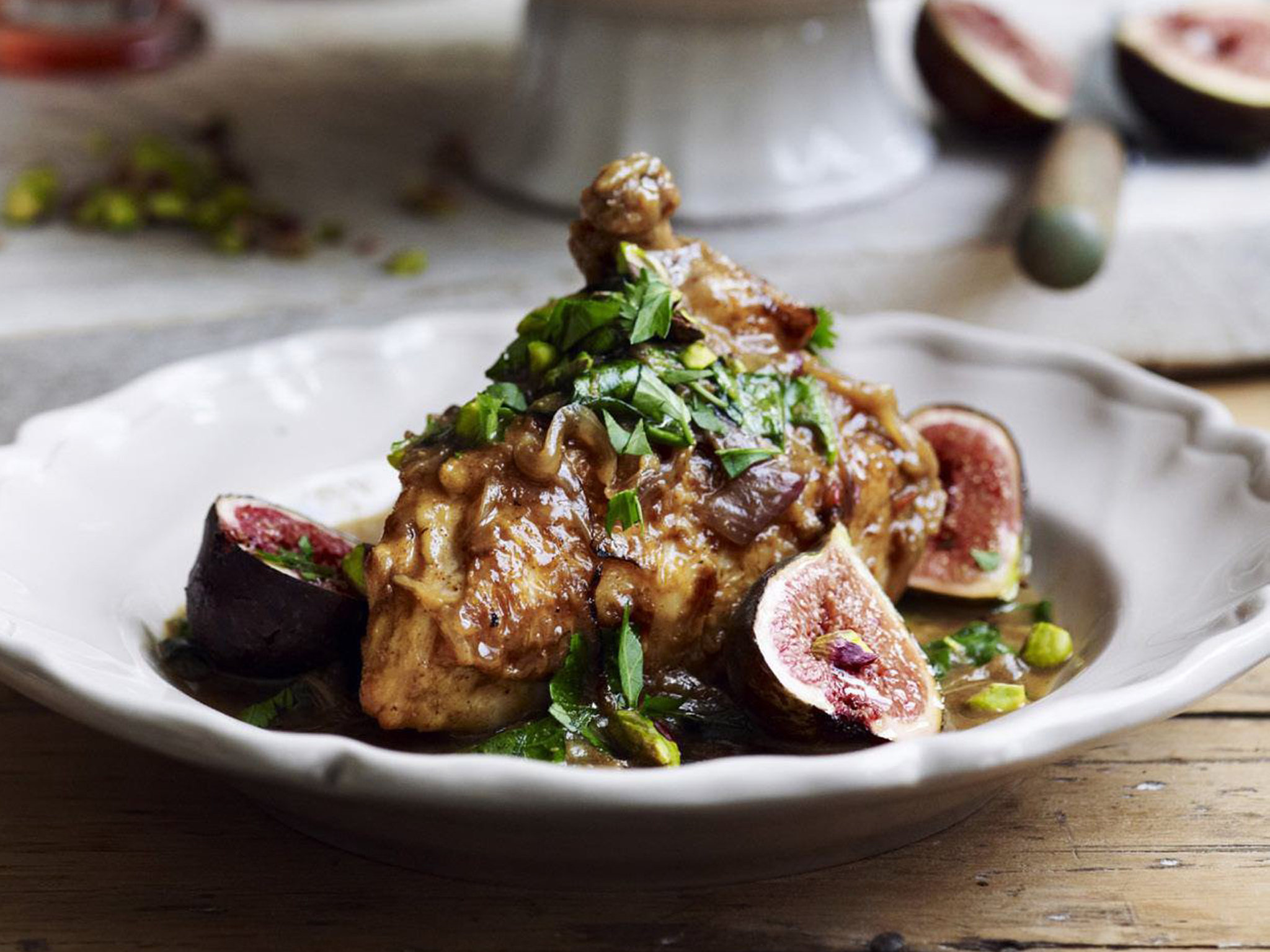 CHICKEN AND FIG TAGINE