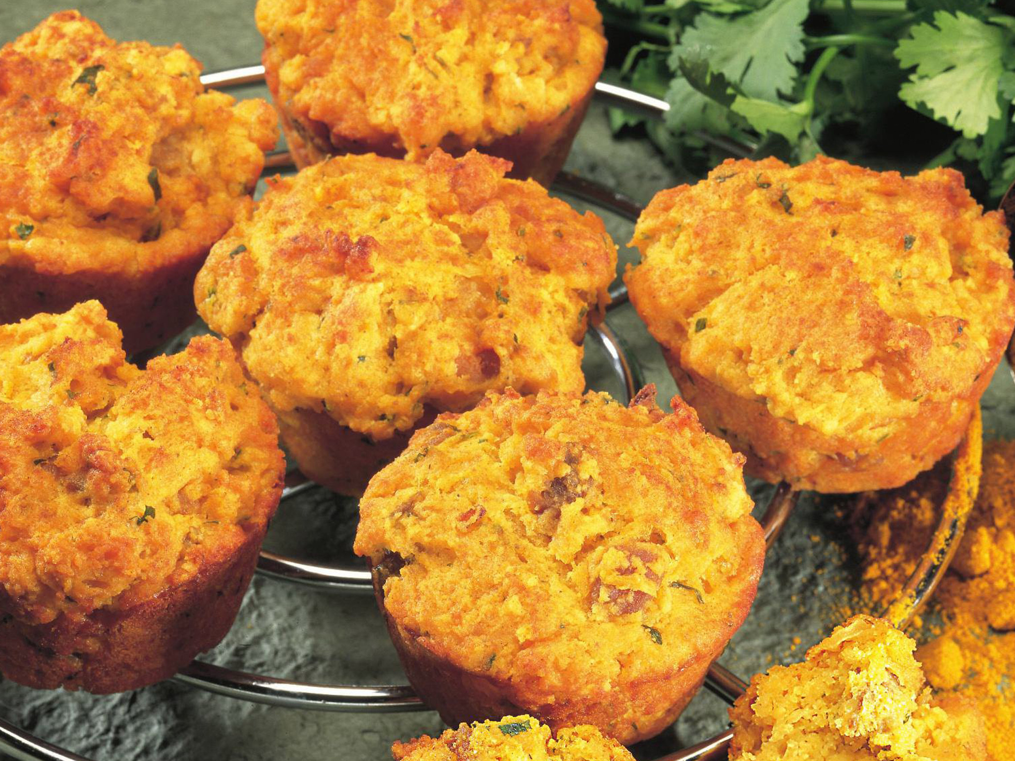 Curried chicken muffins | Women&amp;#39;s Weekly Food