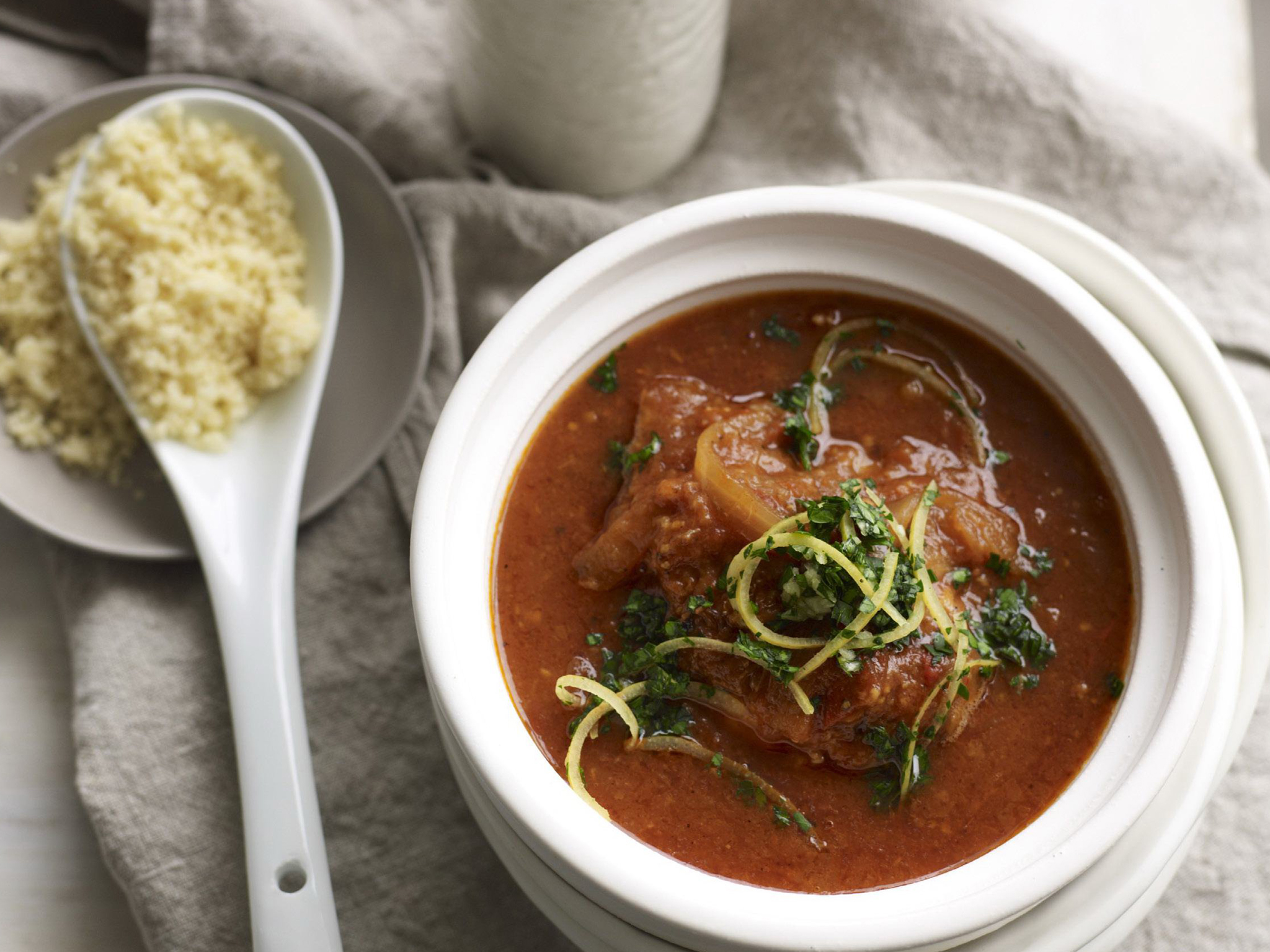 spicy tomato and saffron chicken casserole