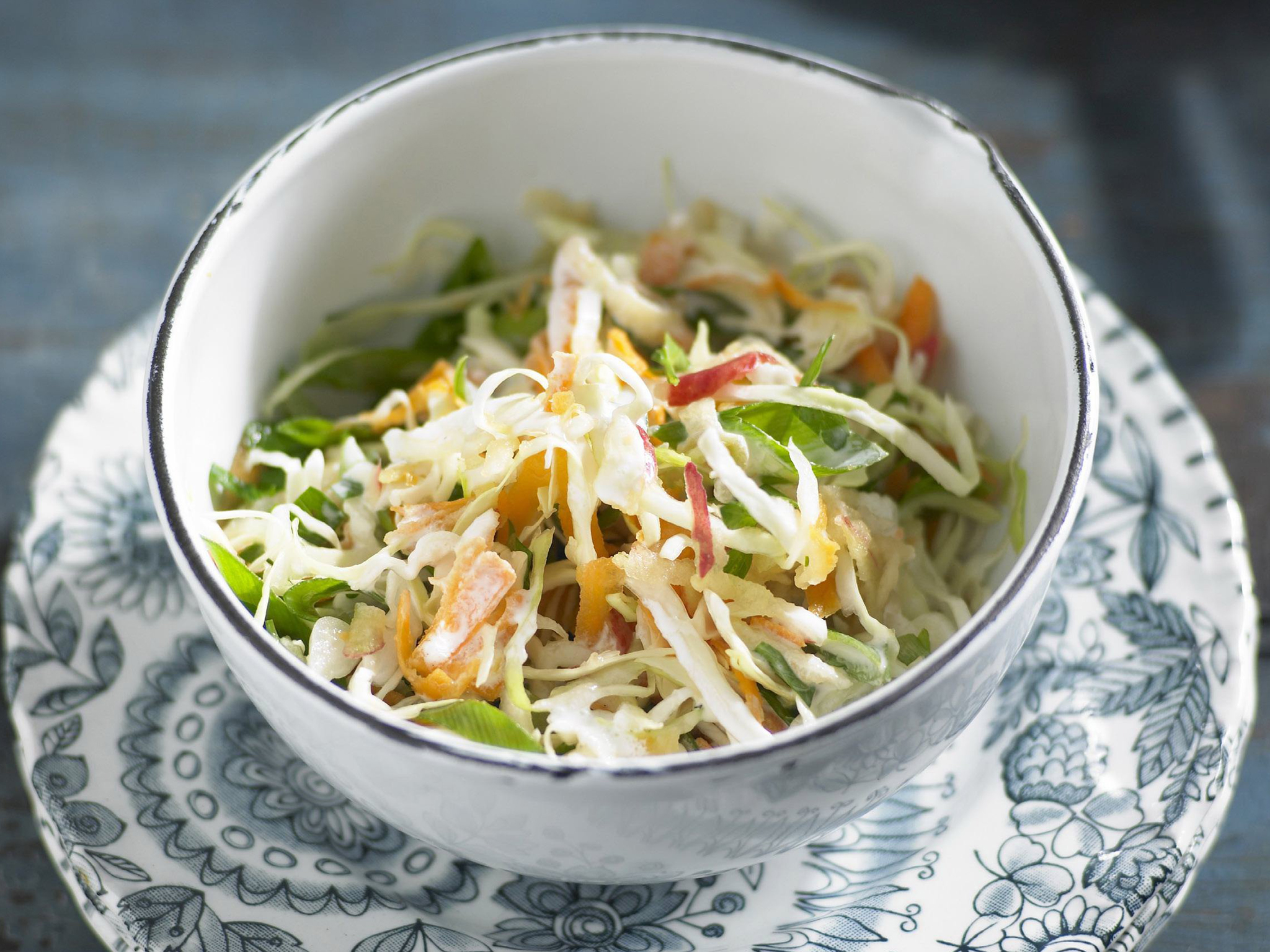 apple slaw with buttermilk dressing