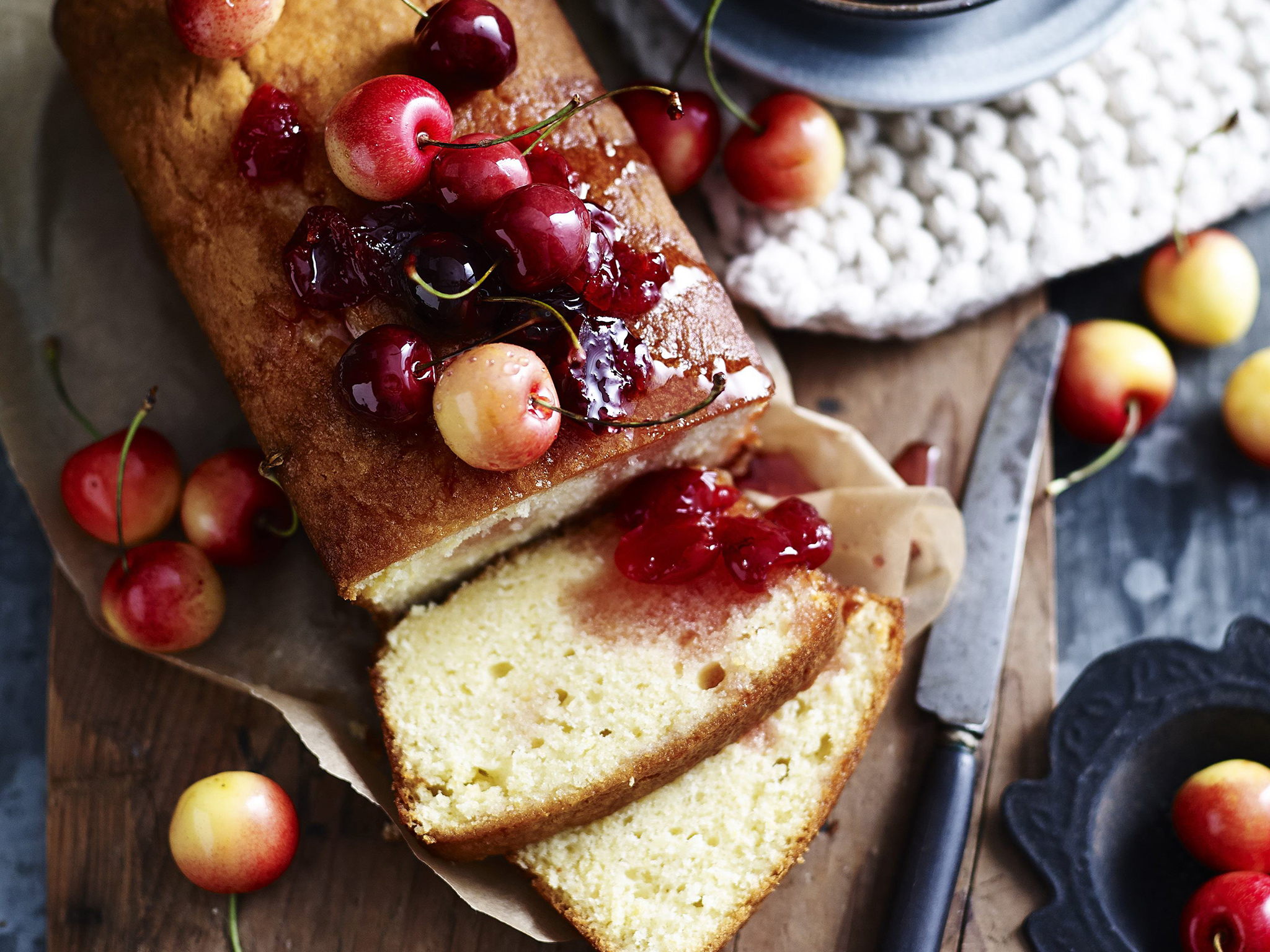 Cherry syrup cake Women's Weekly Food