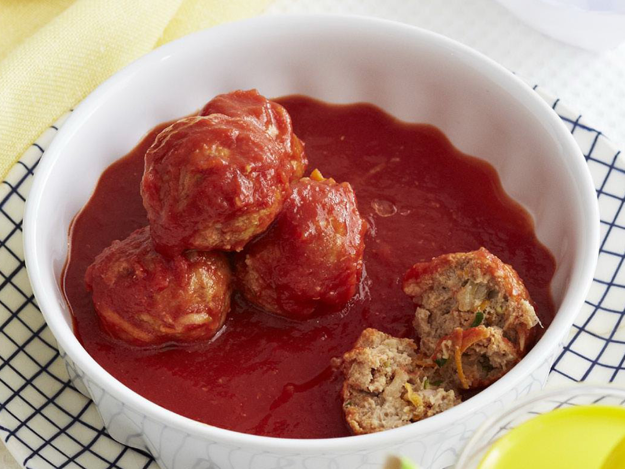 turkey meatballs with simple tomato sauce