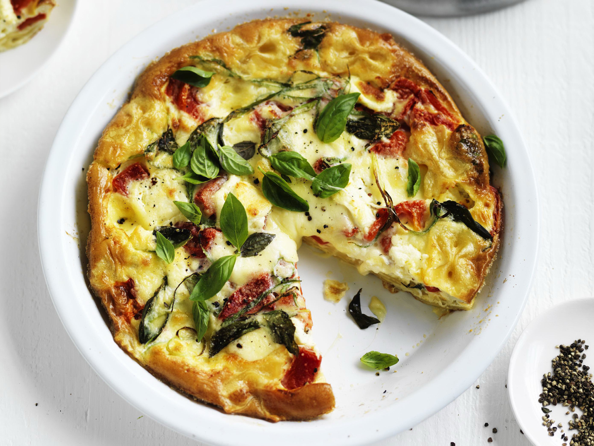 Three-cheese pasta frittata | Women&amp;#39;s Weekly Food