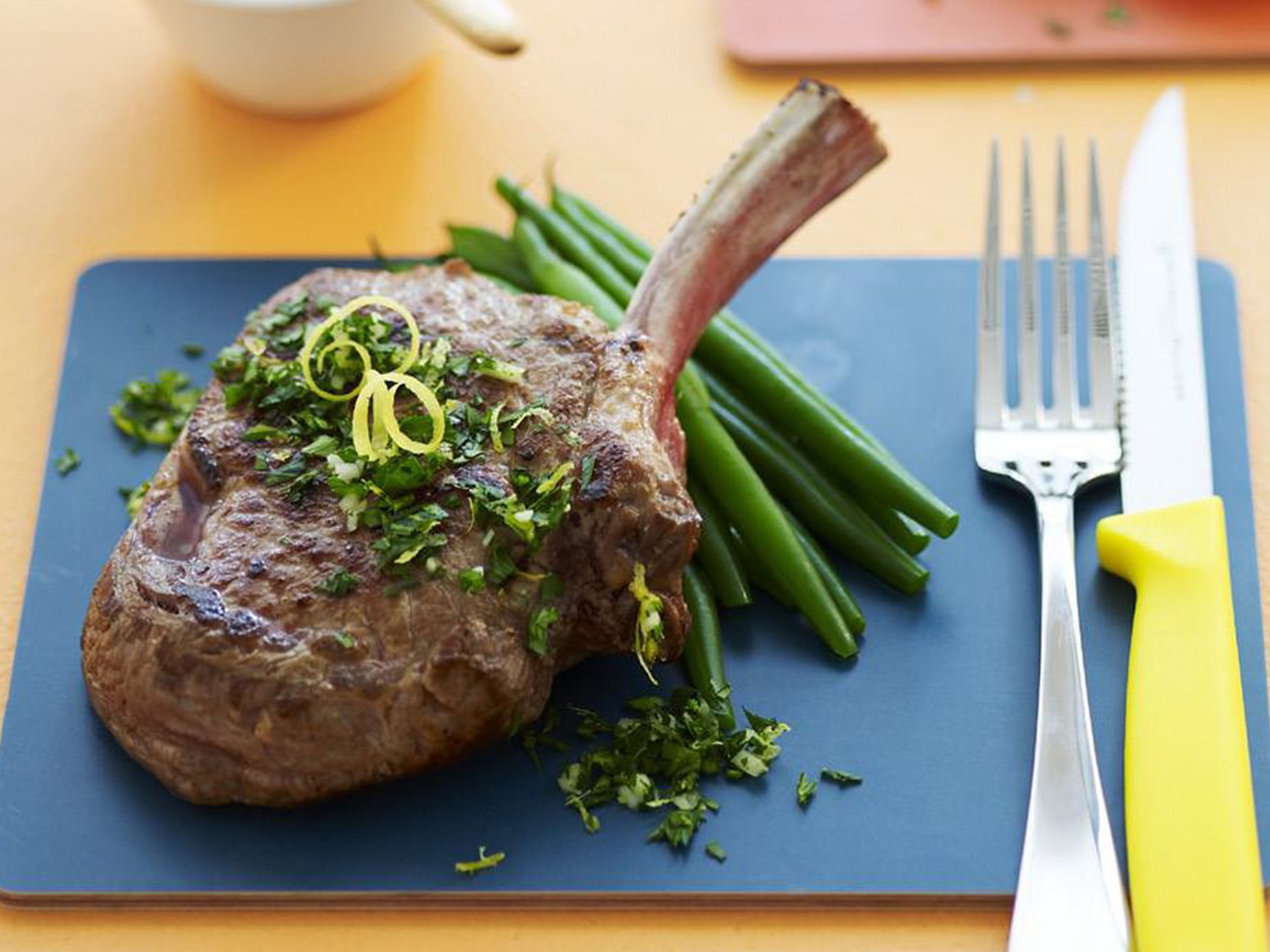 Veal chops with gremolata Women's Weekly Food