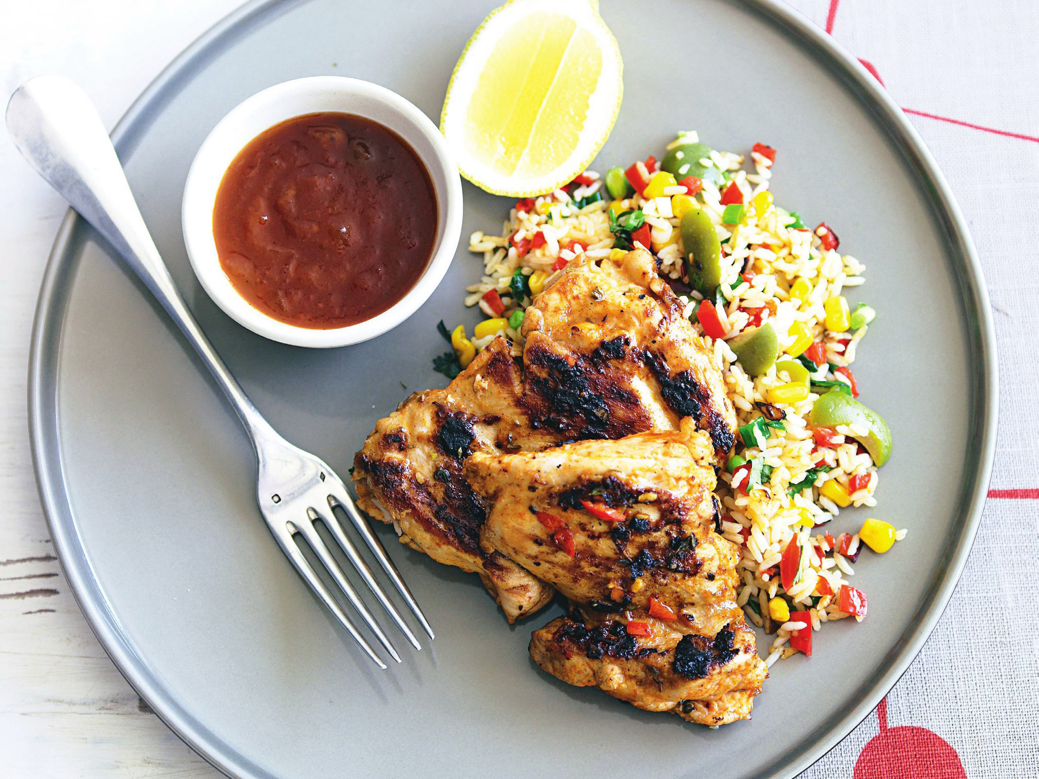 GRILLED PORTUGUESE Chicken and Rice