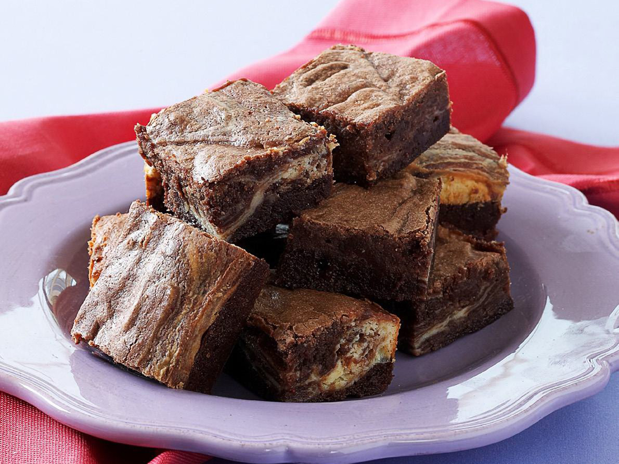 Chocfudge cream cheese slice Women's Weekly Food