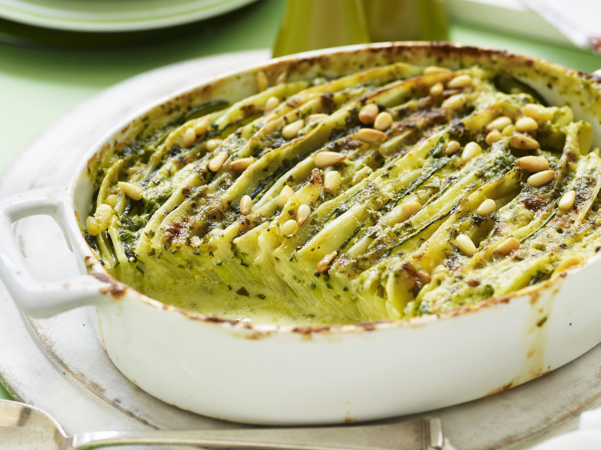 Potato, zucchini and pesto bake | Women&amp;#39;s Weekly Food