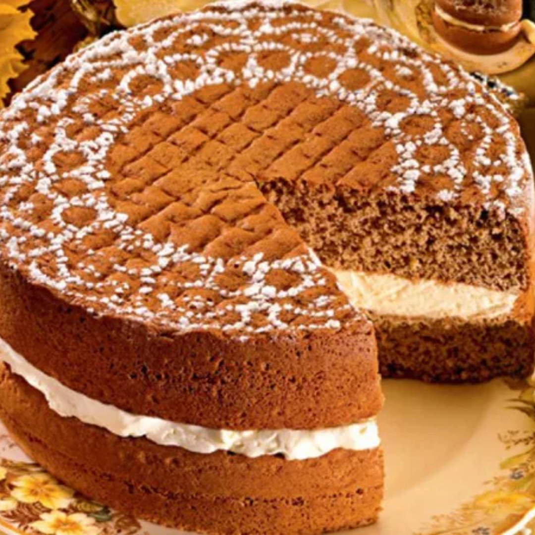Women’s Weekly Vintage Edition: Ginger fluff sponge