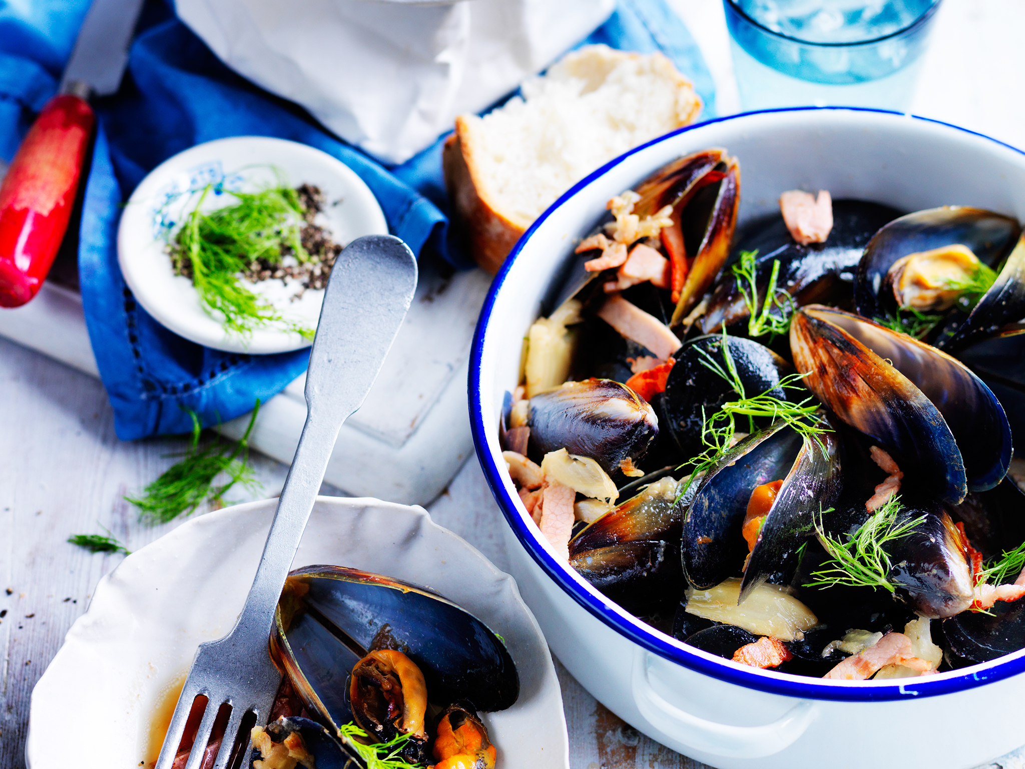 mussels recipe