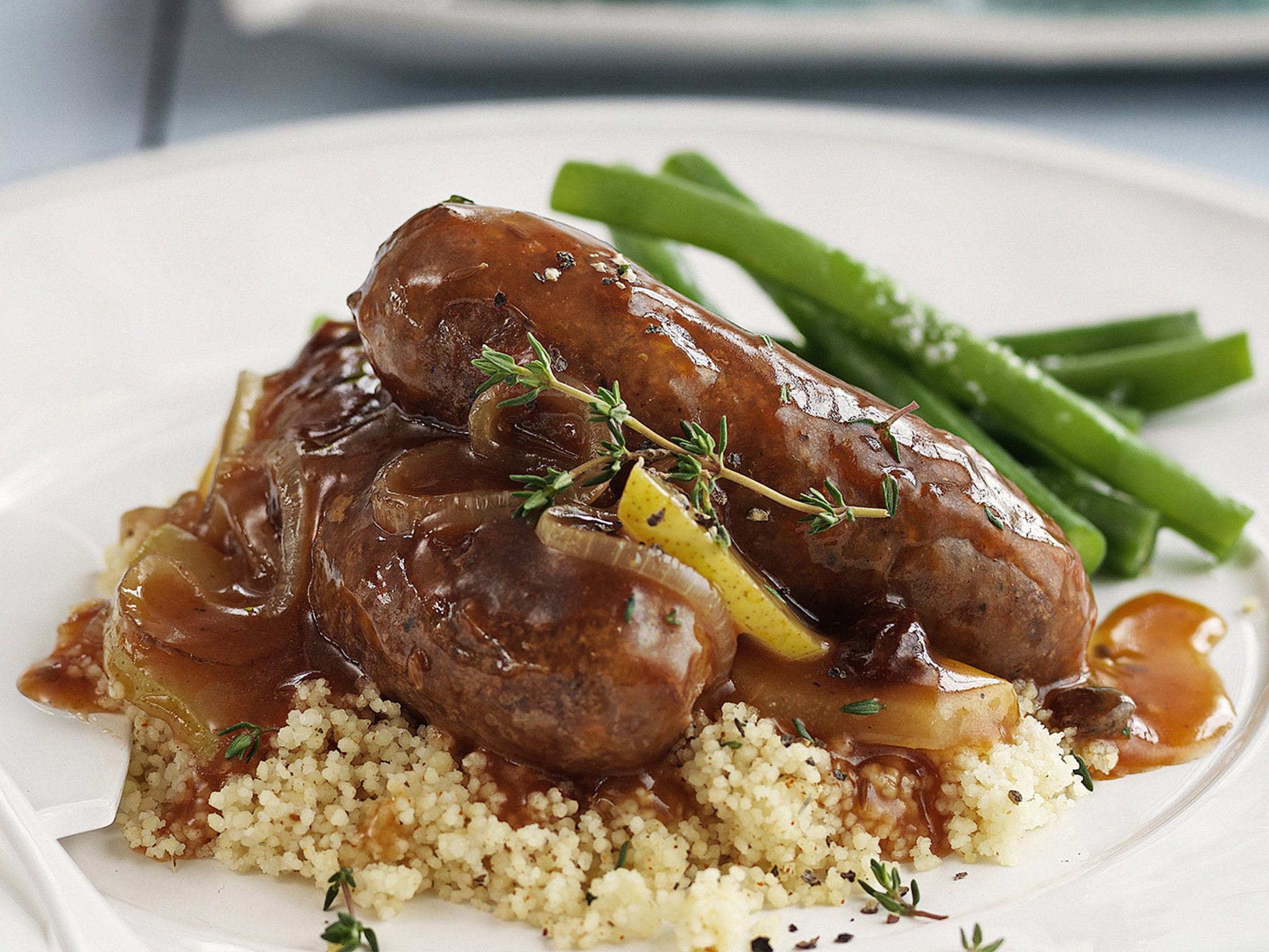 Devilled sausages Women's Weekly Food