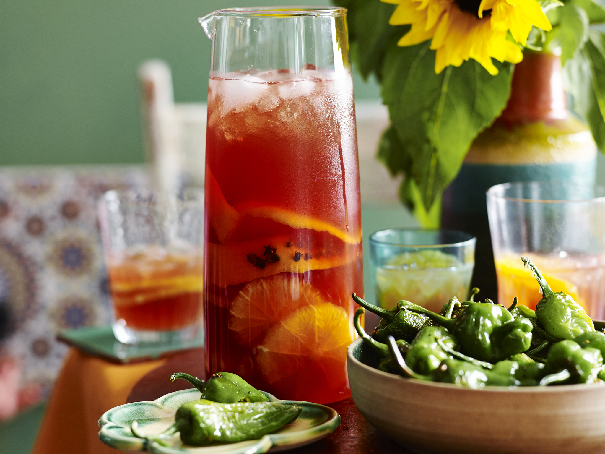 orange and pomegranate sangria recipe