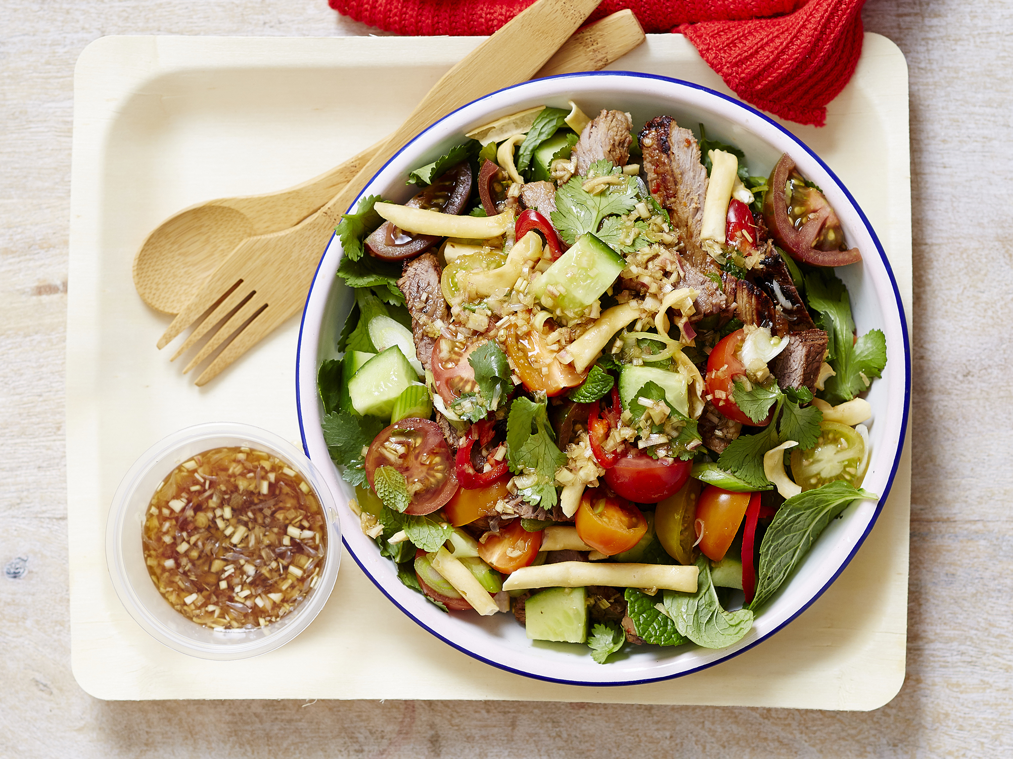 Thai beef salad-image