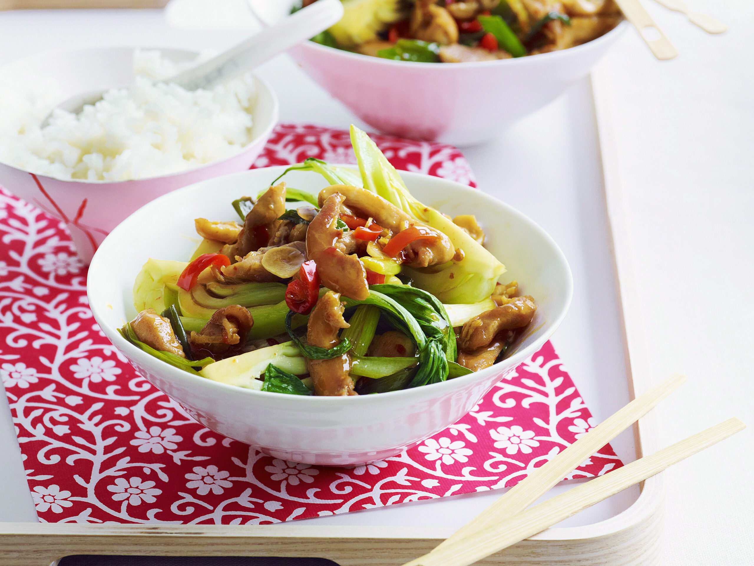 Chilli chicken stir-fry