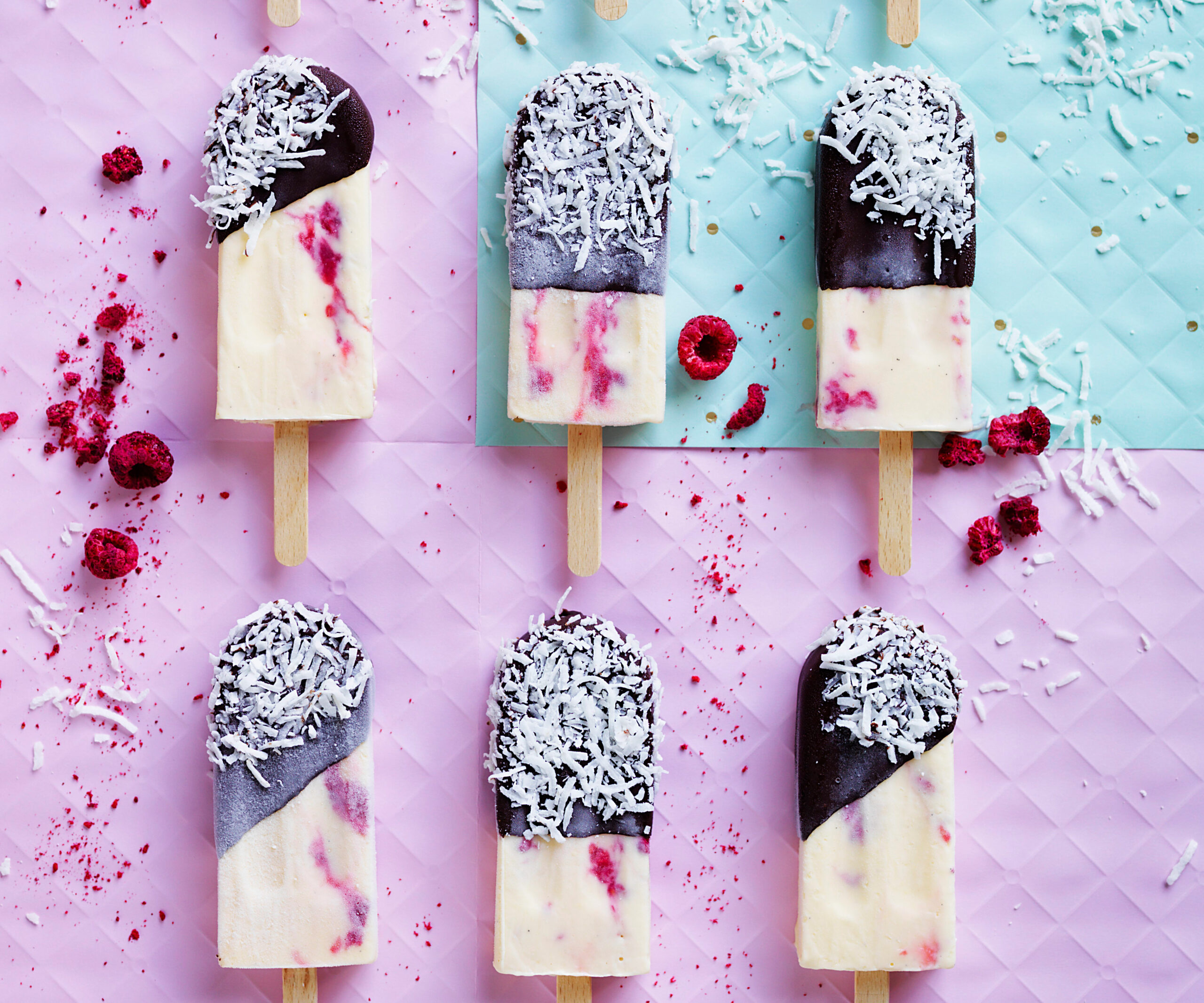 Lamington pops Women's Weekly Food