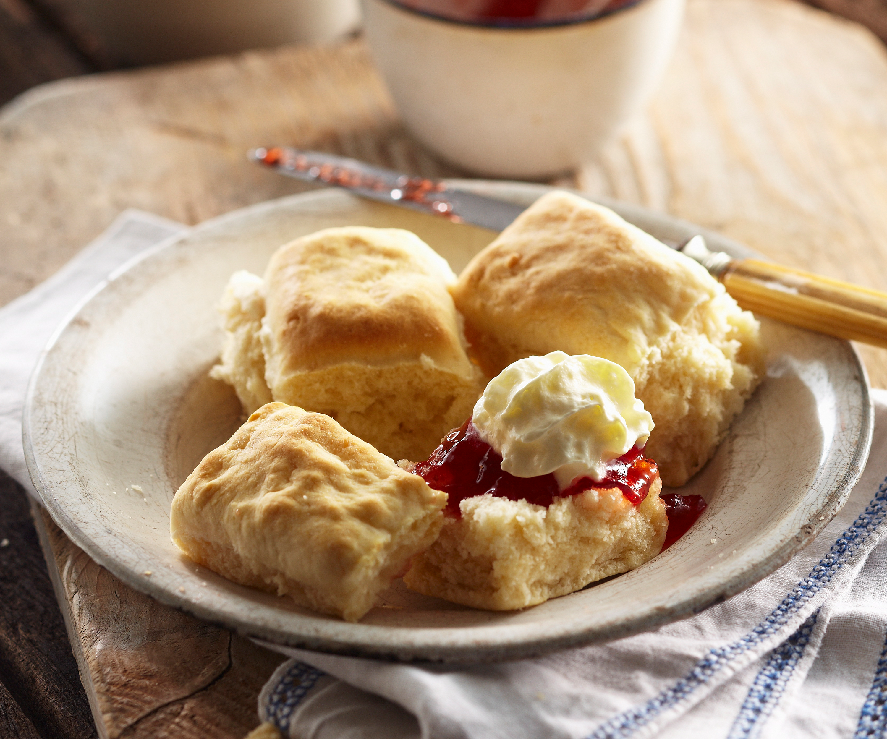 Lemonade scones