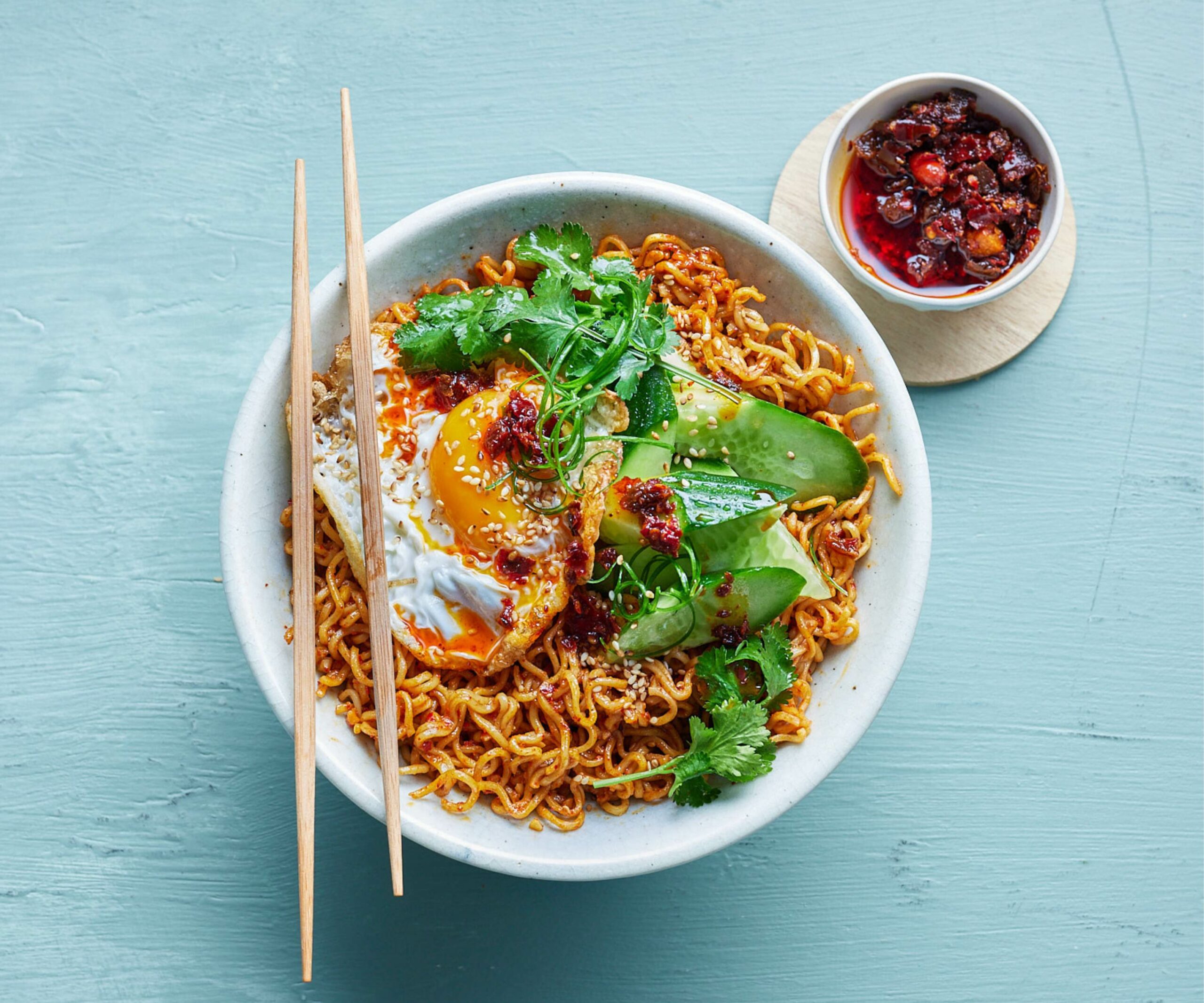 Spicy peanut butter ramen-image