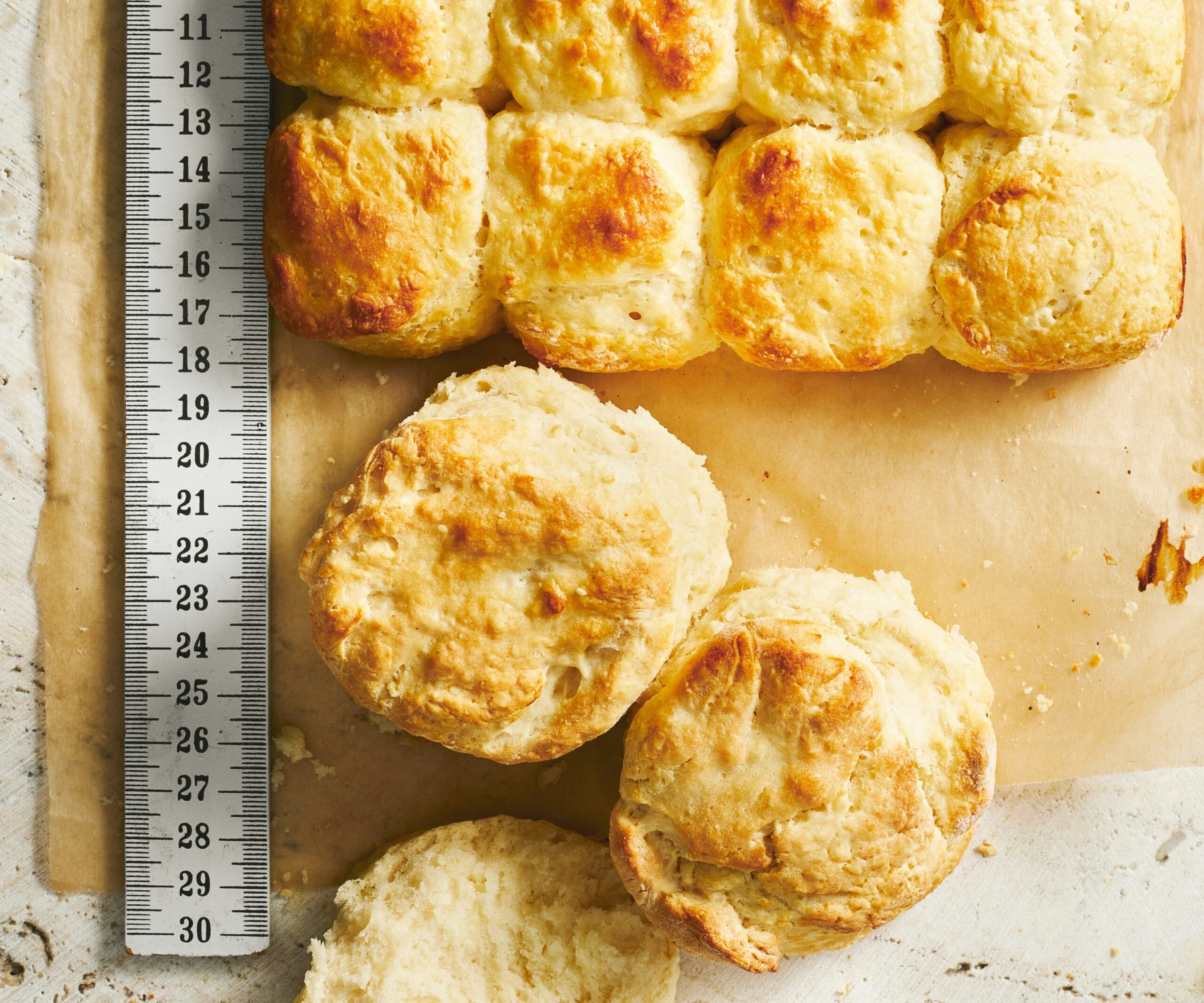Light and fluffy scones
