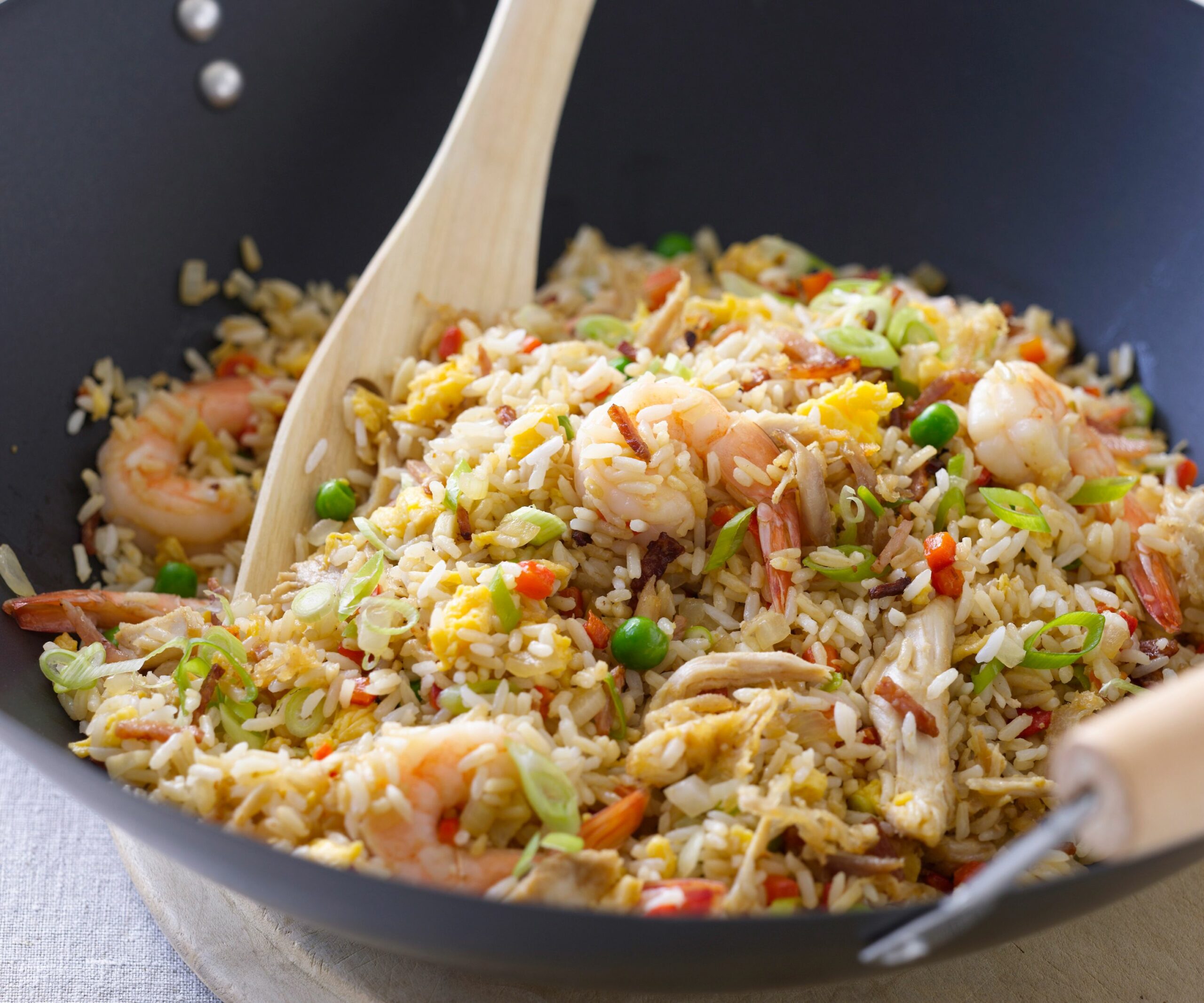 Easy combination fried rice