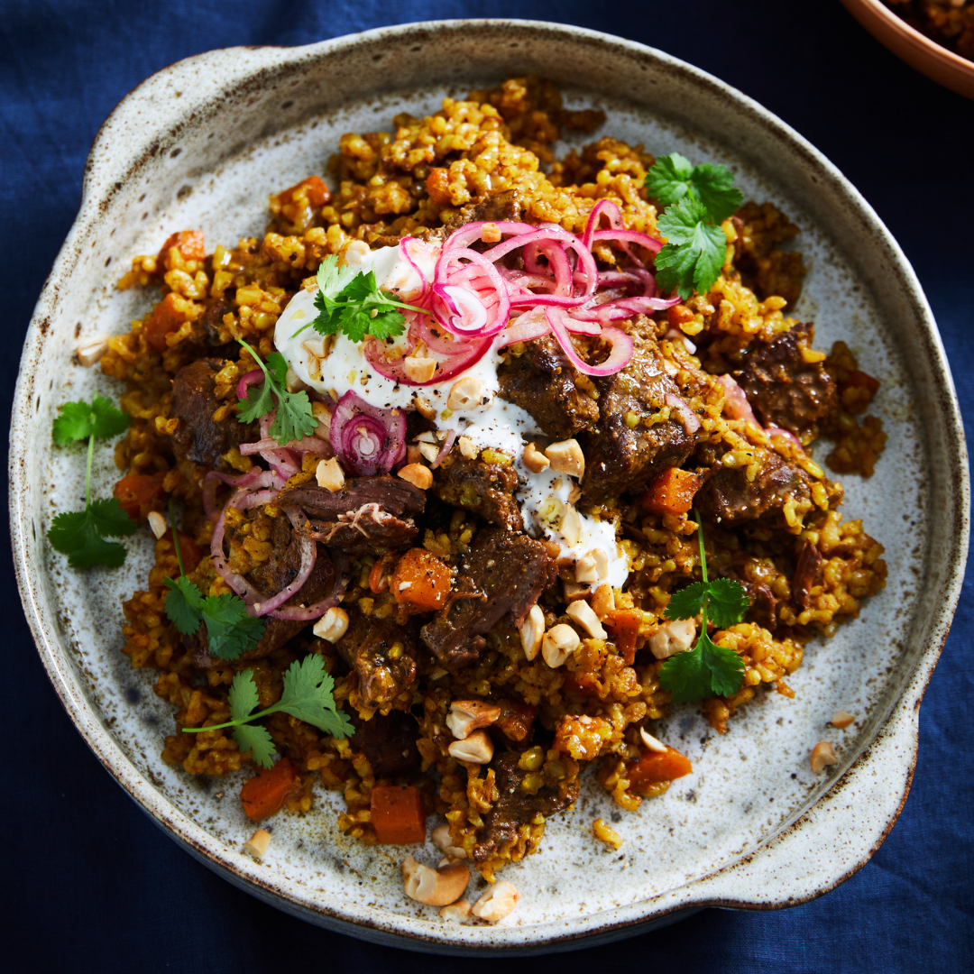 Slow cooker biryani