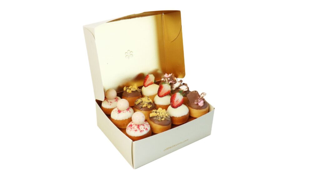 Edible Blooms Donut Gift Box