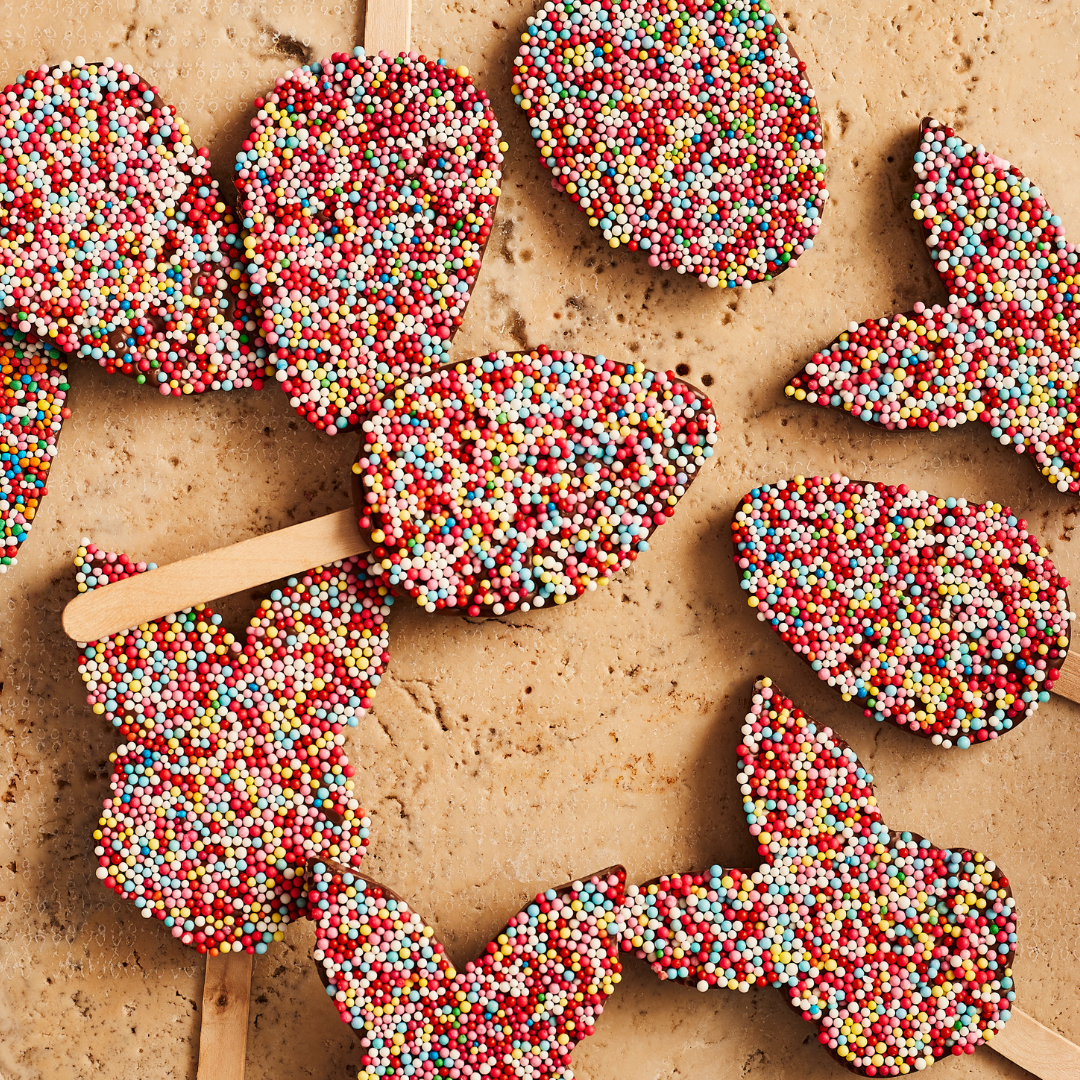 How to make Easter chocolate freckles