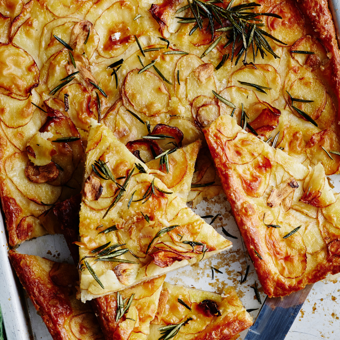 Easy no knead focaccia