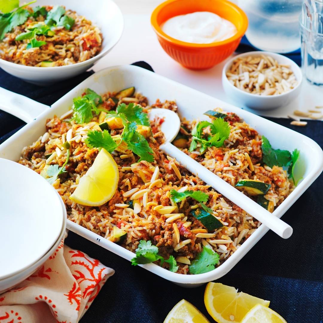 Julie Goodwin’s curried mince & rice