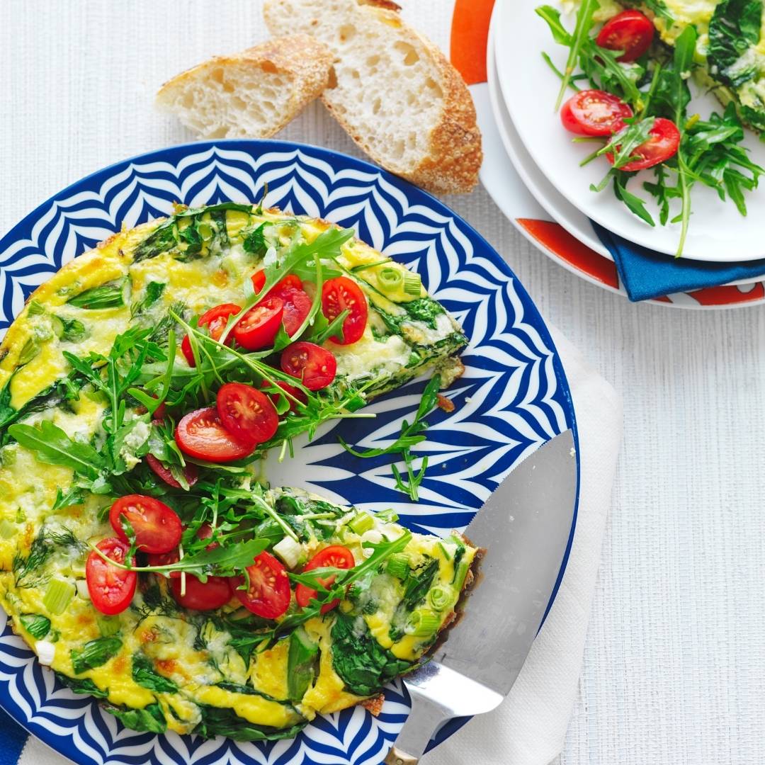 Julie Goodwin’s vegetable frittata
