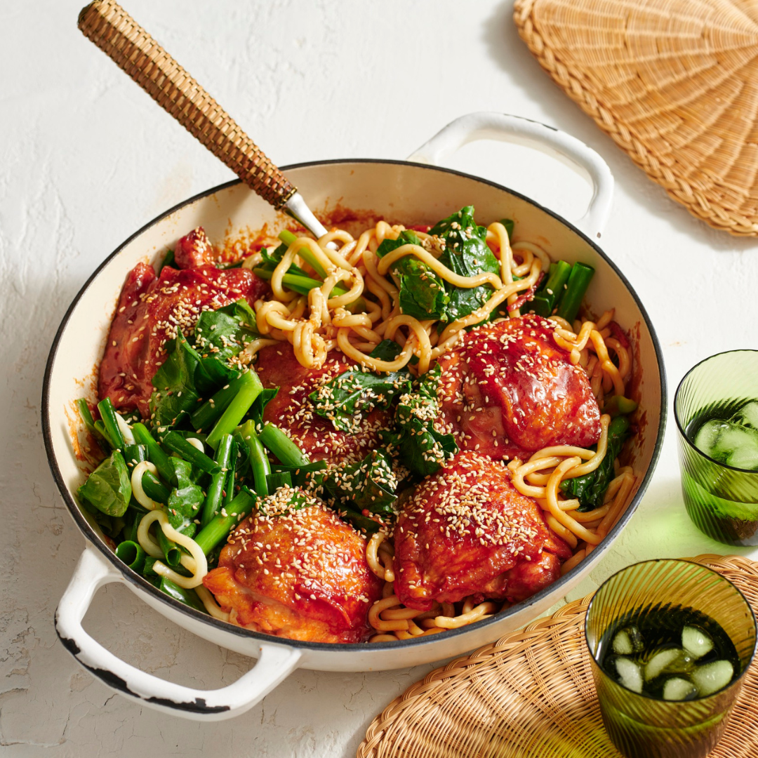 Julie Goodwin’s one-pan char siu chicken
