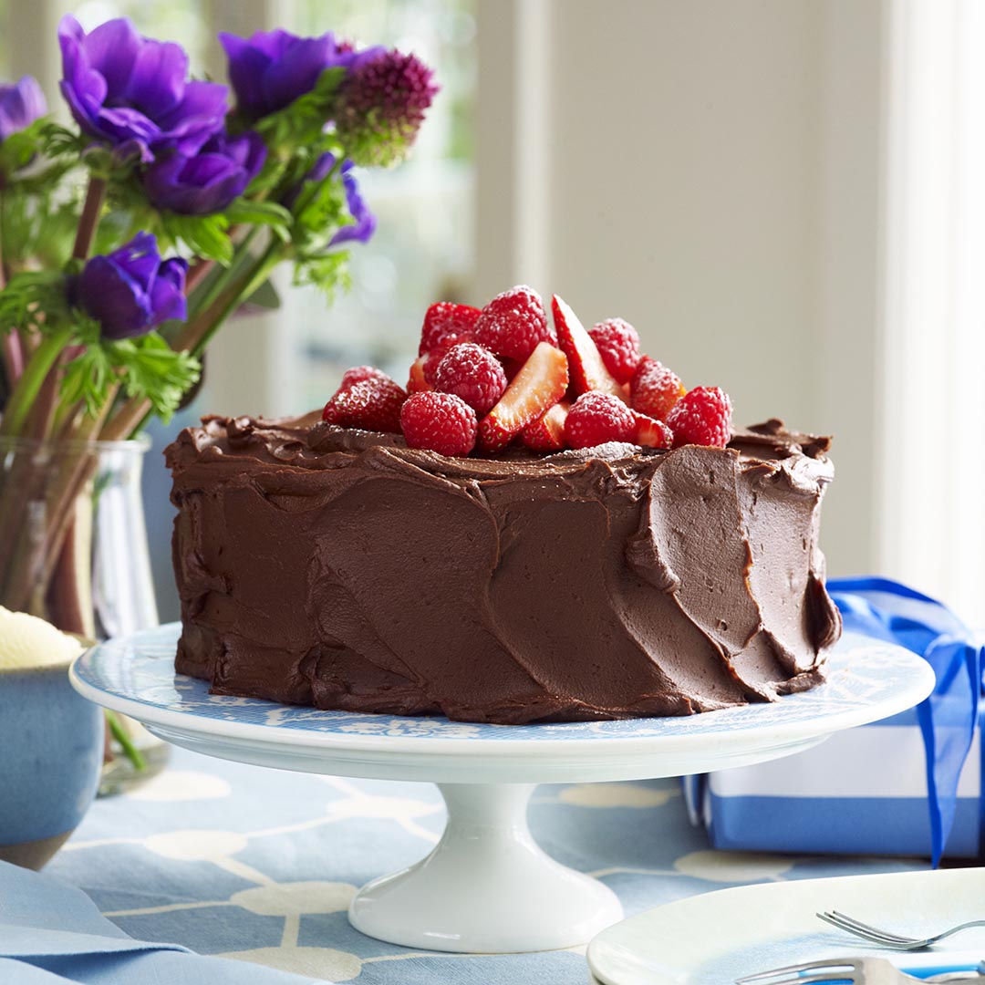 Julie Goodwin’s chocolate ganache cake