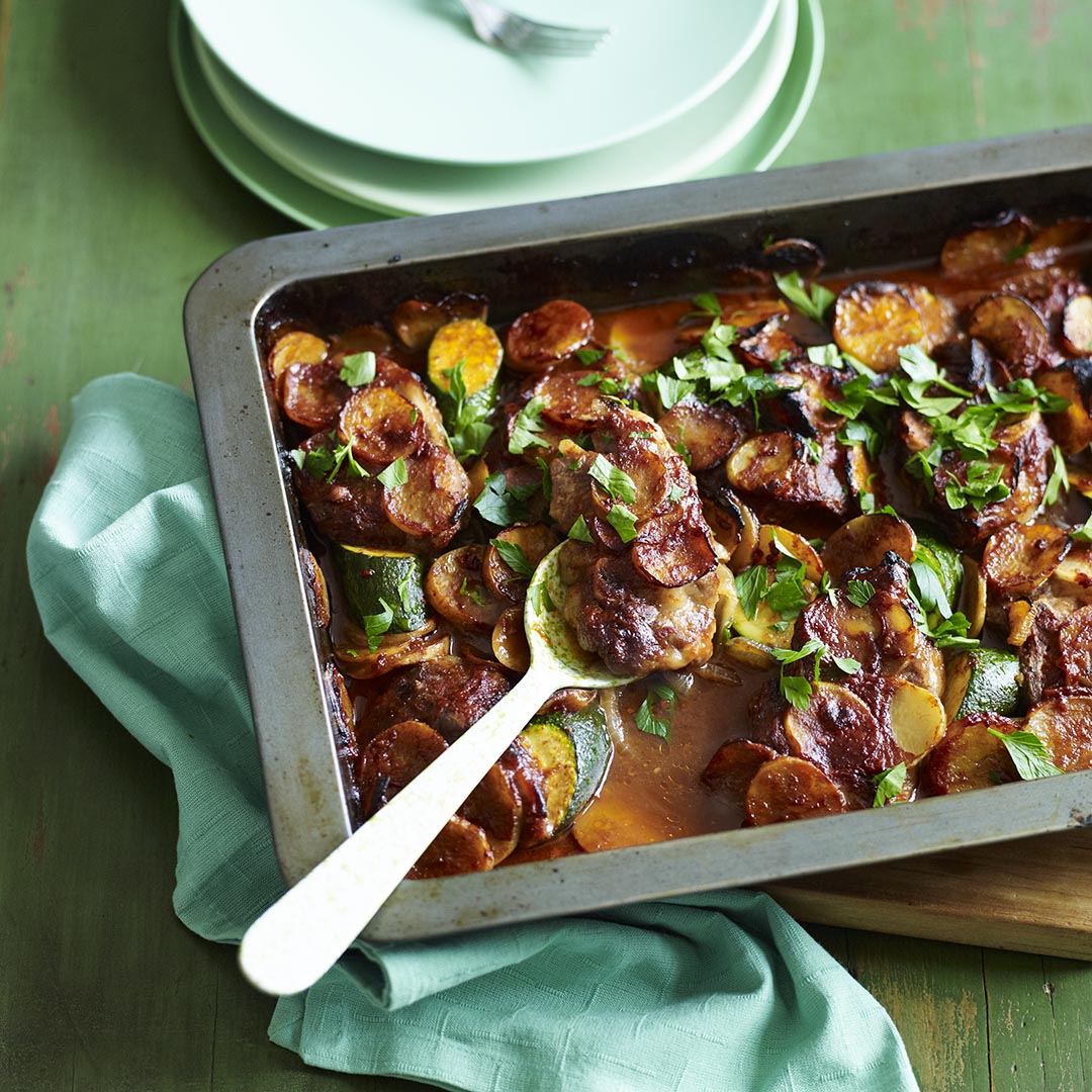 Julie Goodwin’s oven-baked lamb chops