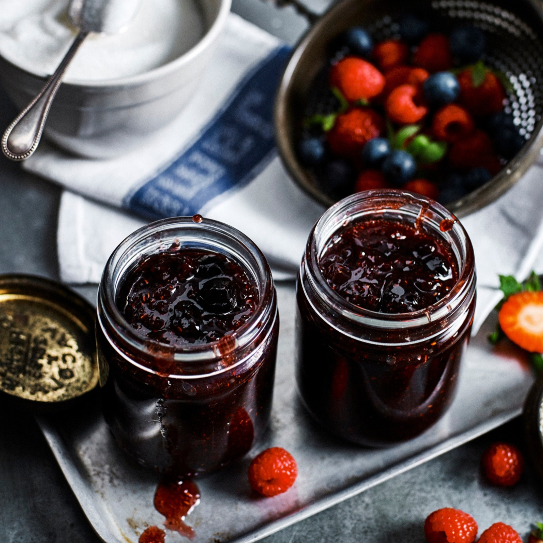 Mixed berry jam