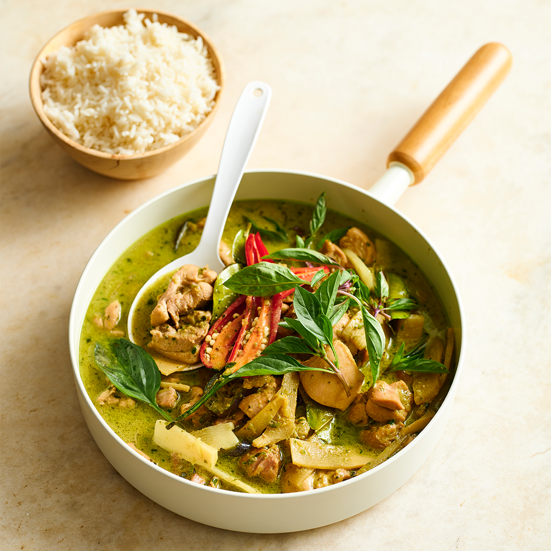 Thai green chicken curry